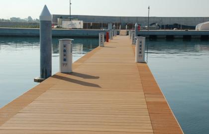 Rivestimento Antiscivolo Per Pontili e Banchine in Legno