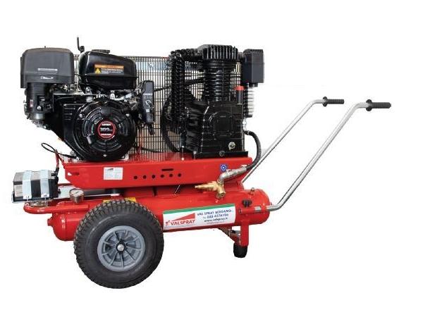 Compressore con Motore a Scoppio Benzina Avviamento Elettrico